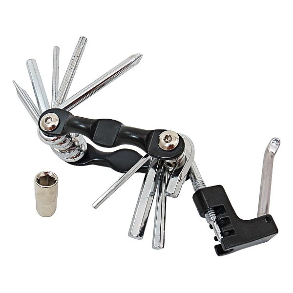 Chave Canivete BEFIT Aluminio Allen/Fenda/Estrela 11Pçs