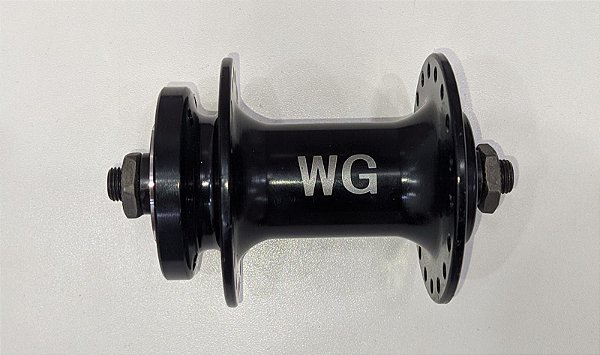 Cubo WG SPORTS Aluminio Dianteiro 36F Preto