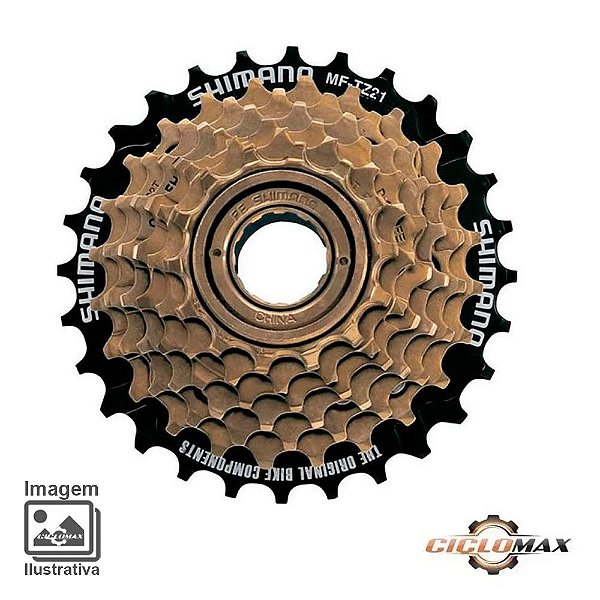 RODA LIVRE 7V 14/28D TZ-500 INDEX SHIMANO