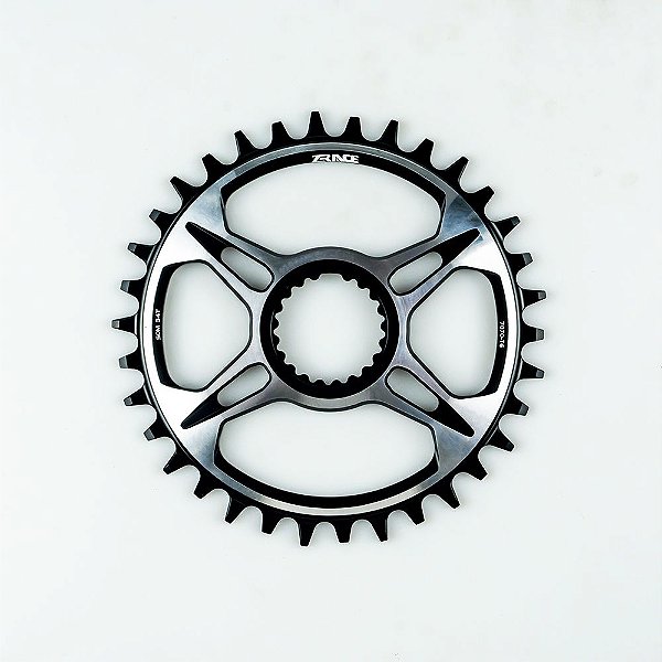 Coroa ZRACE Direct Shimano SLX/XT/XTR Offset 3mm 12V 34T Silver