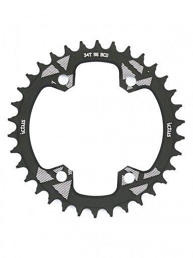 Coroa ICTUS BCD94/96 34T 4F Black