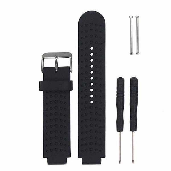 Pulseira de Silicone p/ Garmin Esporte Preto