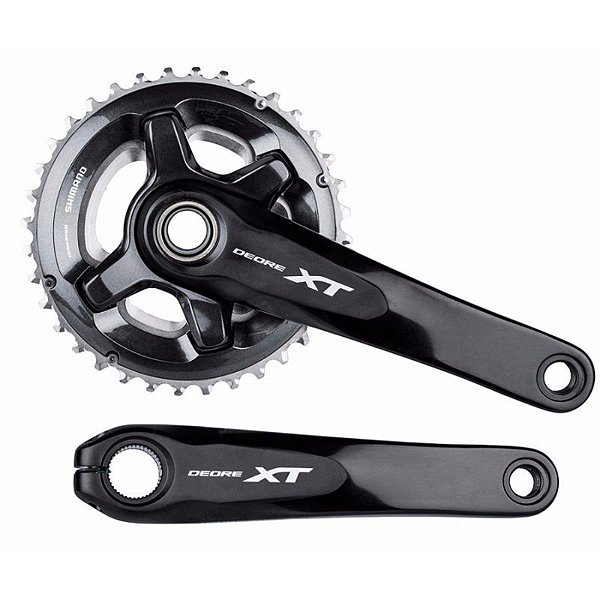 Pedivela SHIMANO Deore XT M8000 175mm 36-26 Preto