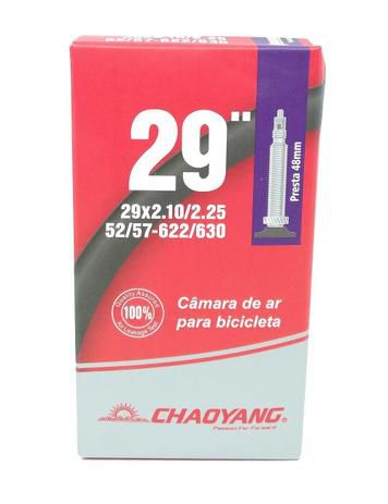 Camara de Ar CHAOYANG 29X2.1/2.25 Valv Presta 48mm