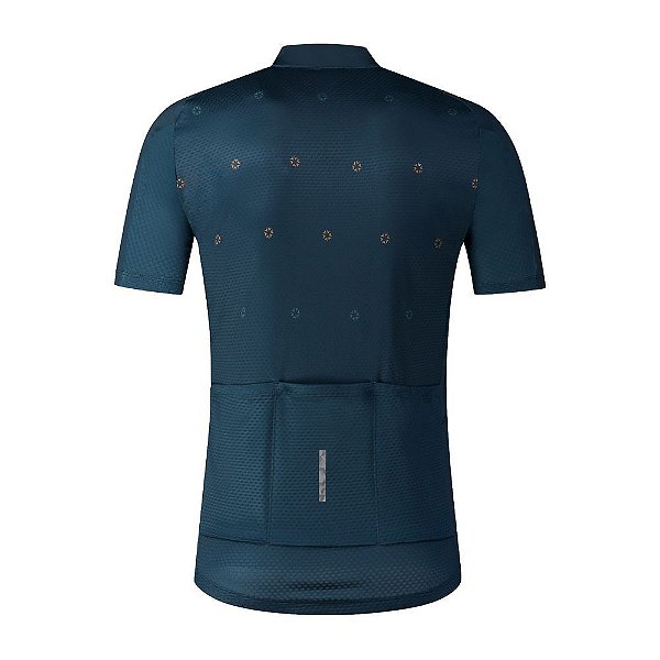 Camisa SHIMANO Masculino Aerolite Jersey Azul/Branco - Tam. G
