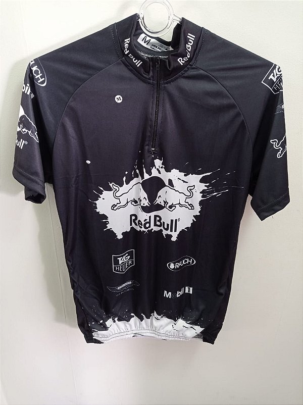 Camisa EQUIPE RED BULL Preto - Tam. M