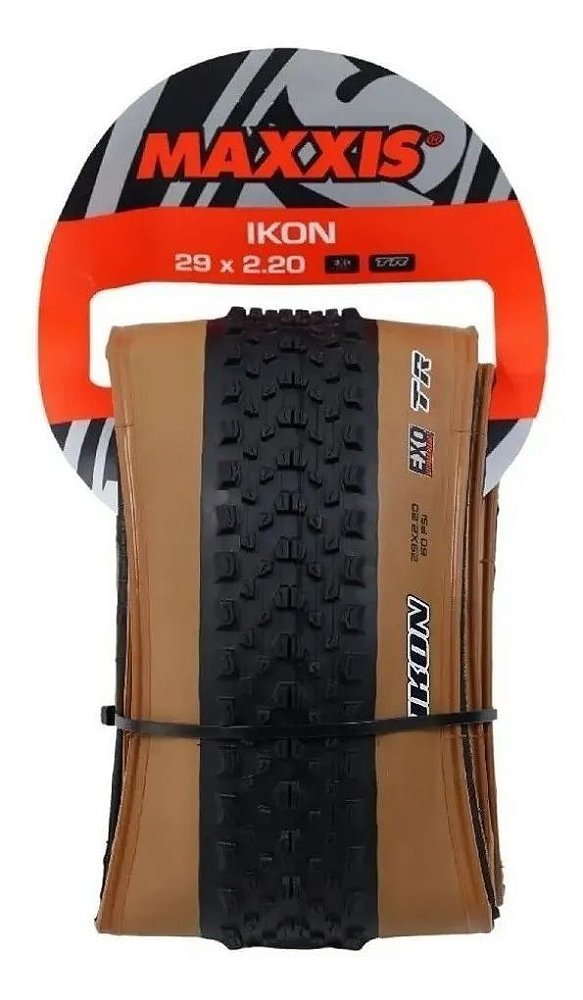 Pneu MAXXIS Ikon Exo/TR 29x2.20 60TPI Marrom