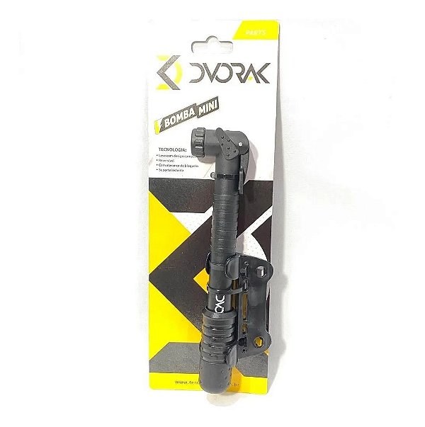 Mini Bomba DVORAK em Nylon 21x220mm HP-2 Preto