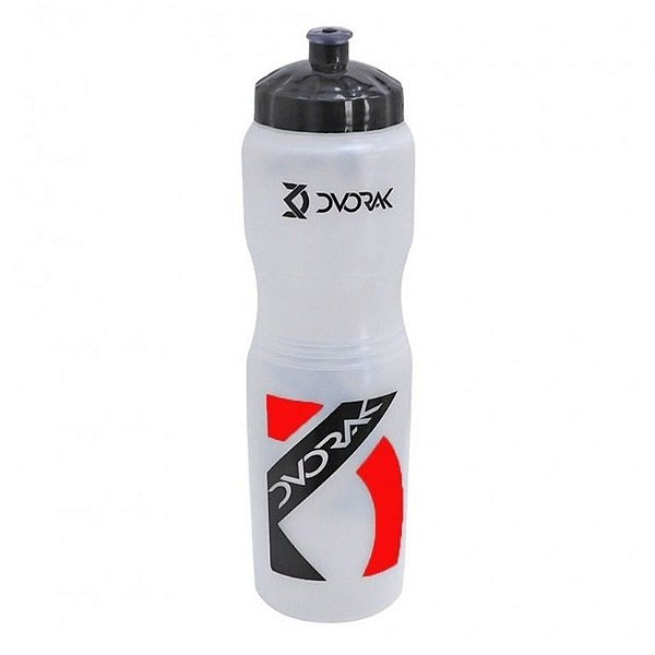 Caramanhola DVORAK 900ML Bico Normal Silicone Natural/Vermelho