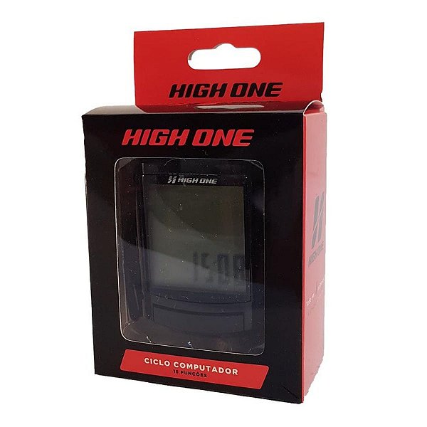 Ciclo Computador 15 Funções Preto - HIGH ONE