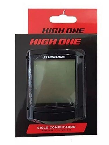 Ciclo Computador High One Wireless 20 funções - Preto