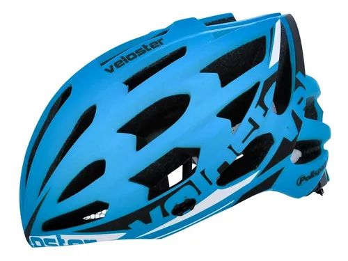 Capacete de Ciclismo POLISPORT Veloster Azul Tam. M