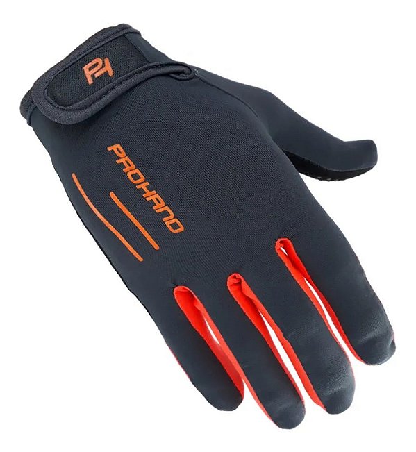 Luva Fechada Speed XD Cinza/Laranja - Tam. G - PRO HAND