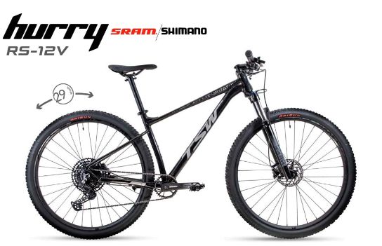 Bicicleta TSW HURRY Rs 12C 29X17 Camaleão - Judy