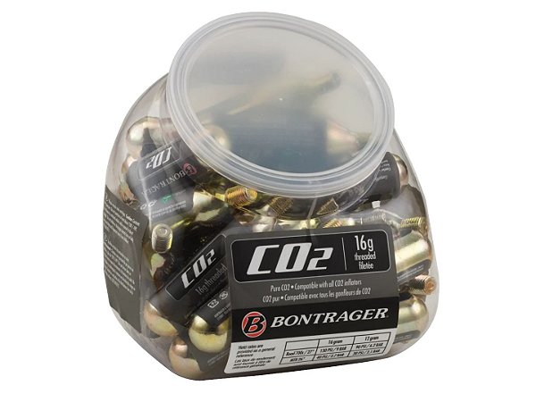 Cartucho Bontrager CO₂ Rosqueado 16 g