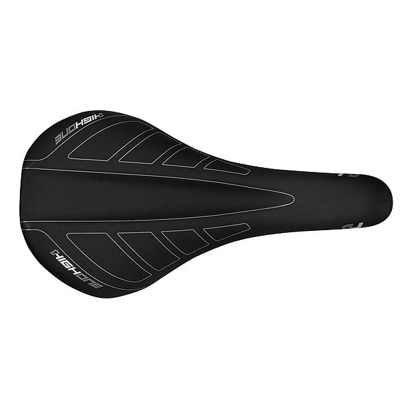 Selim HIGHONE MTB CHANNEL LINE c/ trilho de aço 267X139MM CZA