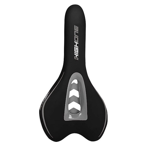 Selim HIGHONE Mtb Vazado Window 278X144MM Cinza