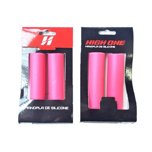 Manopla de Silicone HIGHONE 135mm Rosa - HOMAN0025