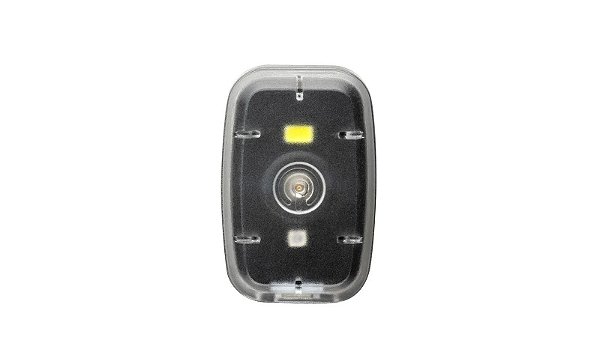 Farol Clip Com Luz Dianteiro 20l/ Traseiro 2l 200mah Usb - BI187