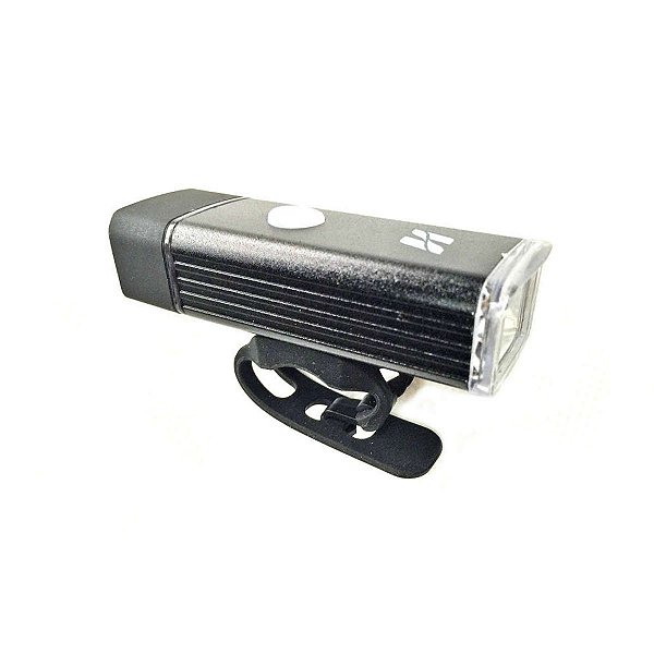 Farol HIGH ONE Recarregável 3 Funções USB 180 Lumens Preto