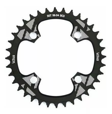 Coroa ICTUS BCD 94/96 36T Preta