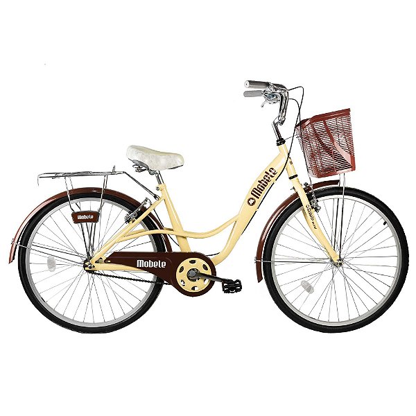 Bicicleta MOBELE MIMI 26 Bege com Marrom