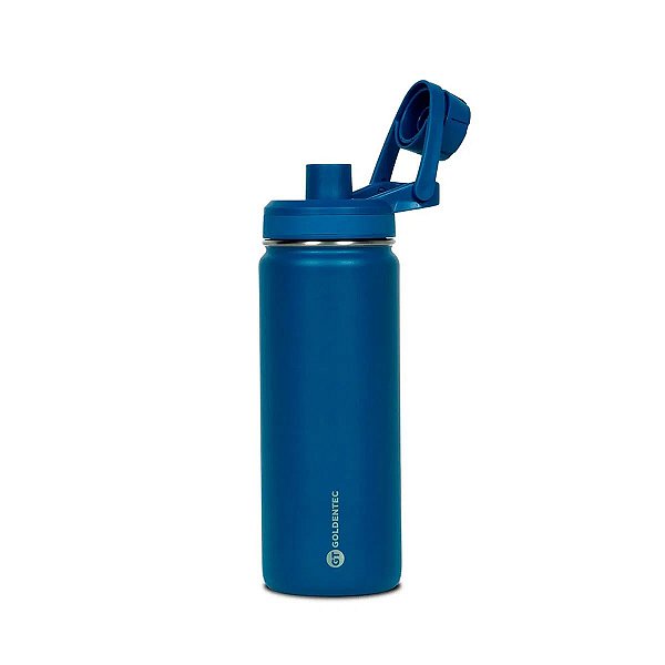 Garrafa GOLDENTEC Thermos Colors 500 ML Azul