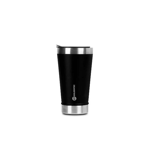 Copo GOLDENTEC Thermos Beer 540 ml Preto