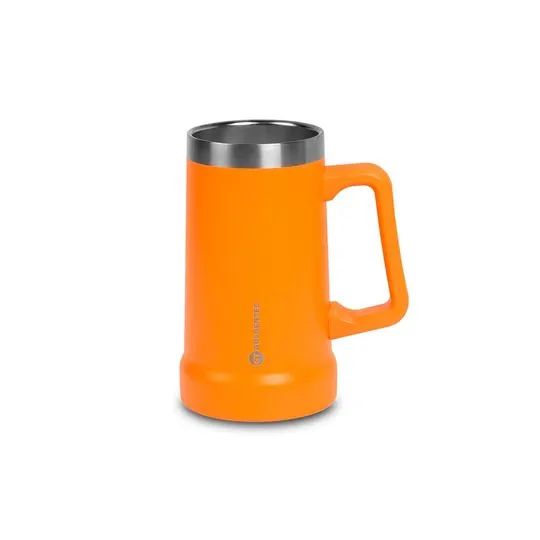 Caneca GOLDENTEC Thermos Beer 730 ml Laranja