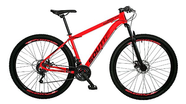 Bicicleta SOUTH Slim Vermelho Tam. 17 - 21v