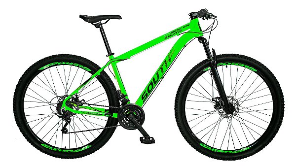 Bicicleta SOUTH Slim Verde Tam. 17 - 21v