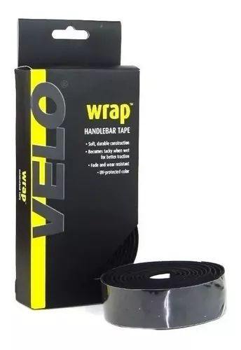 Fita de Guidão VELO Preta com Gel