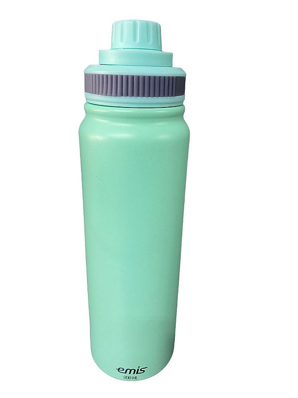Garrafa EMIS Verde/Cinza 800ml