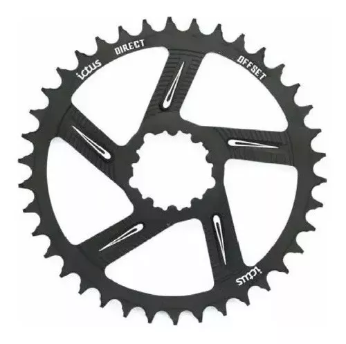 Coroa MTB  Ictus Direct Offset 0mm 34t Preta