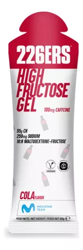 Gel High Fructose 226ERS 80g Cafeína