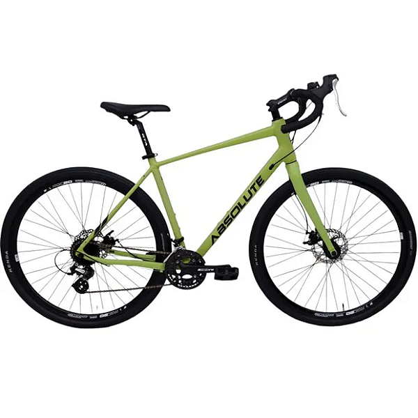 Bicicleta ABSOLUTE ALL ROAD Gravel Verde Tam. L