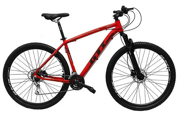Bicicleta GTI Roma Vermelho Fosco 21v Tam. 19