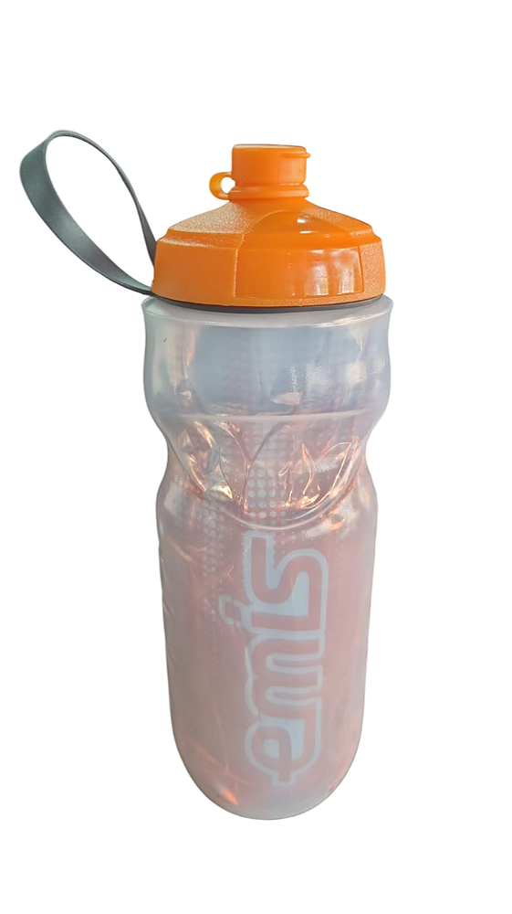 Caramanhola EMIS Cinza/Laranja (Tampa Laranja) 590ml