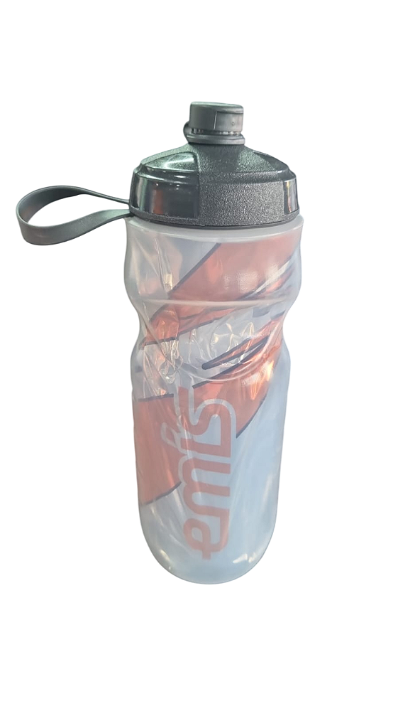 Caramanhola EMIS Cinza/Laranja (Tampa Preta) 590ml