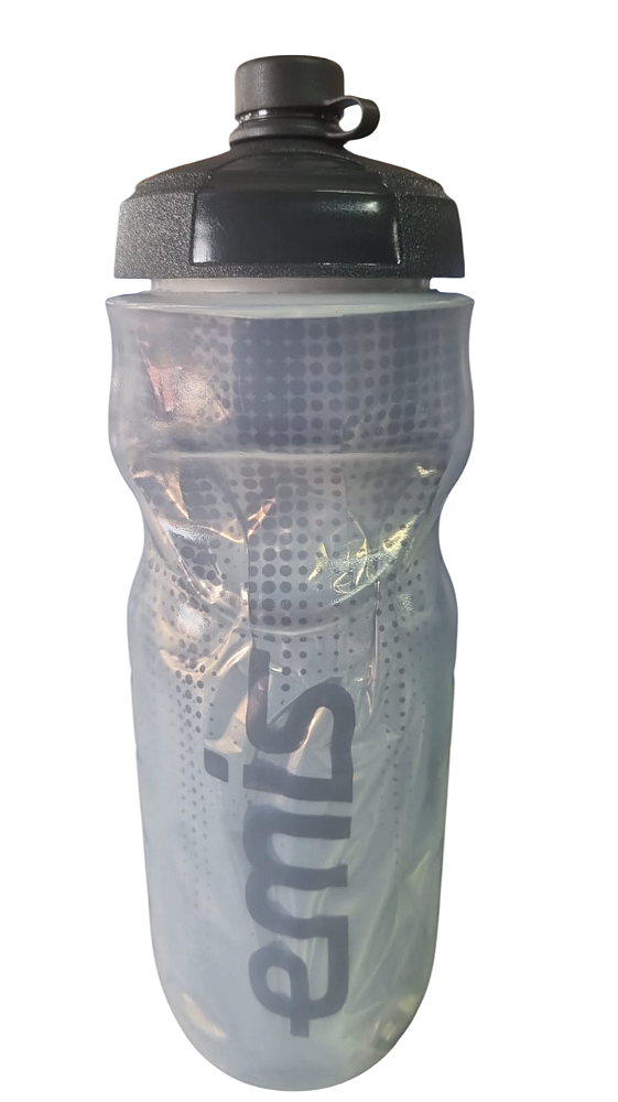 Caramanhola EMIS Cinza/Preto (Tampa Preta) 590ml