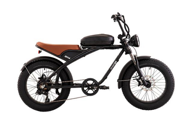 Bicicleta STREET GO S14 750w Preto
