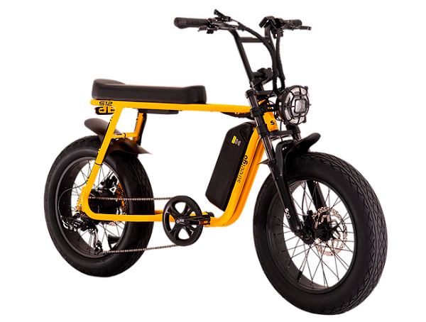 Bicicleta STREET GO S12 750w Amarelo