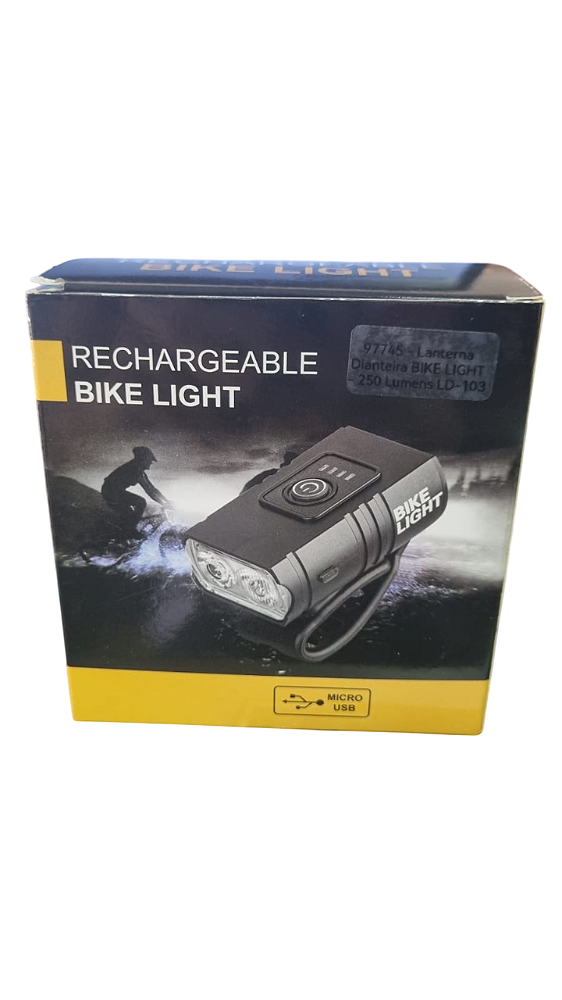 Lanterna Dianteira BIKE LIGHT - MOD LD-151