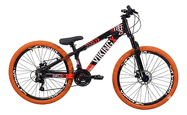 Bicicleta VIKING Roxa/Laranja Aro 26
