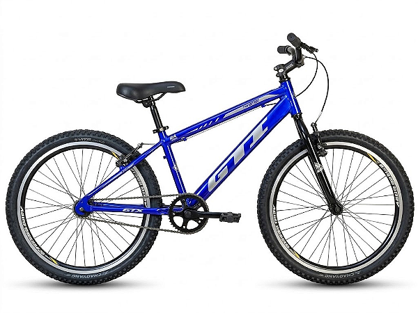Bicicleta Aro 24 GTI AZL/PTO Twister ALM