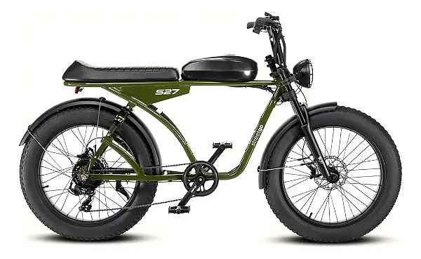 Bicicleta STREET GO S27 750w Verde
