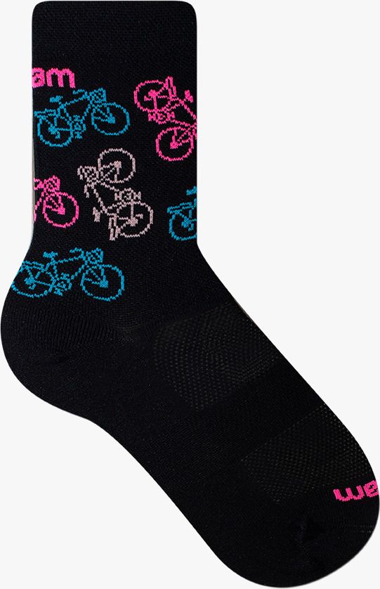 Meia RIKAM Performance Feminina Cano Médio Sport Style