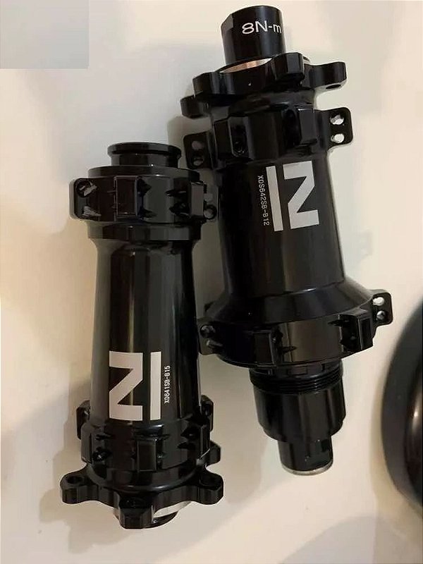 Par de Cubos NOVATEC XD641SB-B15 XDS642SB-B12 Booster Padrão XD 28F Preto