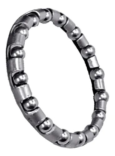 Esferas AVIOS 1/4 para Mov. Central e Cubo Traseiro Cromado - UN