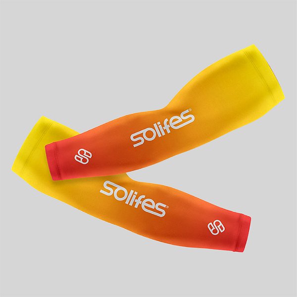 Manguito SOLIFES Amarelo/Laranja P